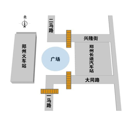 郑州火车站周边3座人行天桥启用 元旦前配扶梯